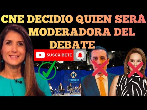 CNE ESCOJE A RUTH DEL SALTO COMO NUEVA MODERADORA DEL DEBATE PRESIDENCIAL 2023 NOTICIAS RFE TV