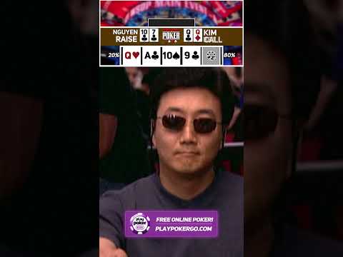 New Video from PokerGO: Poker Legend Scott Nguyen Hits His Flush!