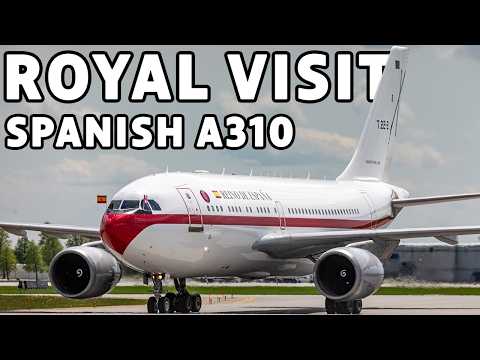 King of Spain visits Canada! Spanish Air Force A310 action in Ottawa (YOW/CYOW)