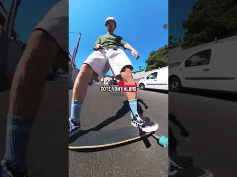 Alors quand tu freines t’es sur combi de roues? #skateboarding #freebord #snowboard