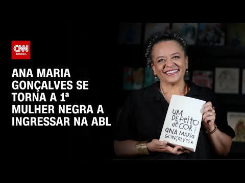 ​Ana Maria Gonçalves se torna a primeira mulher negra a ingressar na ABL | CNN PRIME TIME
