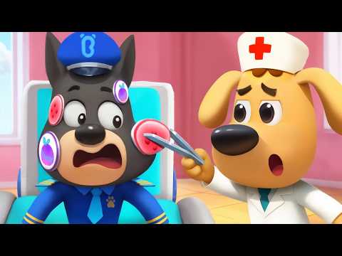 🔴LIVE | Dobie is Allergic | Good Eating Habits | Safety Rules | Sheriff Labrador | Cartoon | BabyBus