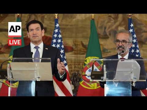 LIVE: Marco Rubio and Portugal foreign minister meet in Lisbon