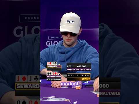 New Video from PokerGO: POCKET JACKS ARE THE WORST HAND IN POKER 😭😂