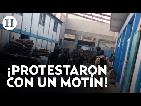 Motín en penal La Pila en SLP, reos protestan para exigir destitución del director