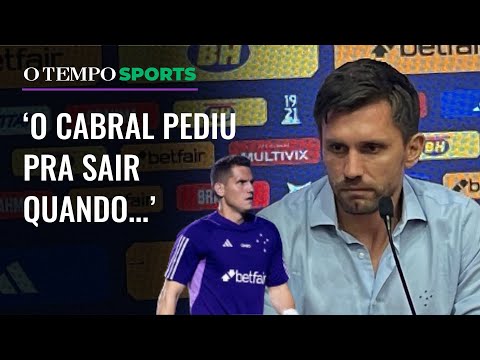 Paulo André explica saída de Rafael Cabral do Cruzeiro