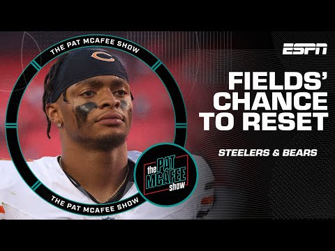 Justin Fields has a chance to RESET in Pittsburgh & the Bears will be much better? | Pat McAfee Show video clip