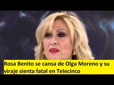 Rosa Benito se cansa de Olga Moreno y su viraje sienta fatal en Telecinco