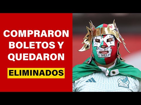 Mexicanos compraron boletos para cuartos de final de la Copa América y quedaron eliminados