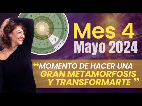 Momento de hacer una gran metamorfosis y transformarte | Numerología del Mes 4 Mayo 2024