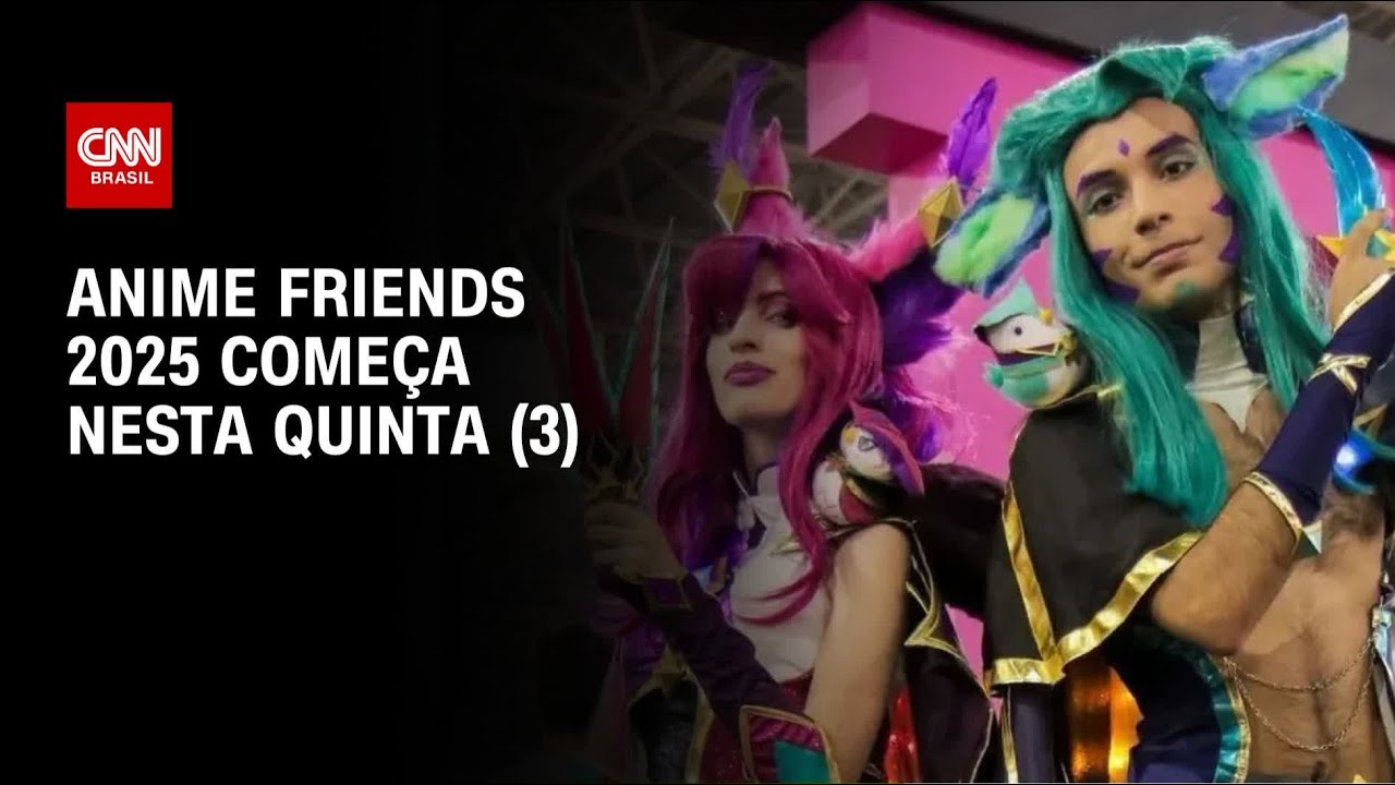 São Paulo recebe Anime Friends 2025 | LIVE CNN