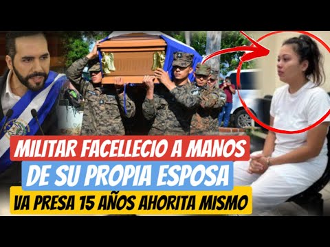 Militar Fallecí0 a manos de su esposa ahorita va PRESA 15 años