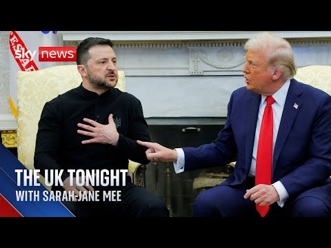 Zelenskyy seeks amends with Trump after 'regrettable' clash | The UK Tonight with Sarah-Jane Mee