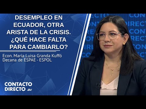 Entrevista con María Luisa Granda Kuffó - Decana de ESPAE - ESPOL | Contacto Directo | Ecuavisa