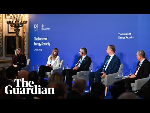 Summit on the future of energy security held in London – watch live