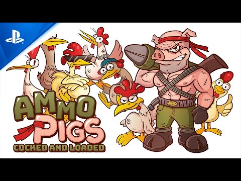 Ammo Pigs: Cocked and Loaded — Launch Trailer | PS4