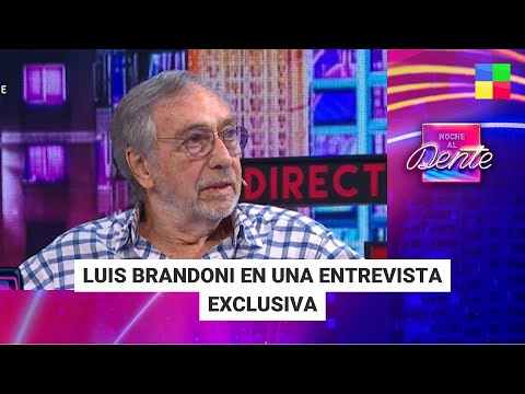 Luis Brandoni en una entrevista exclusiva - #NocheAlDente | Programa completo (19/02/24)