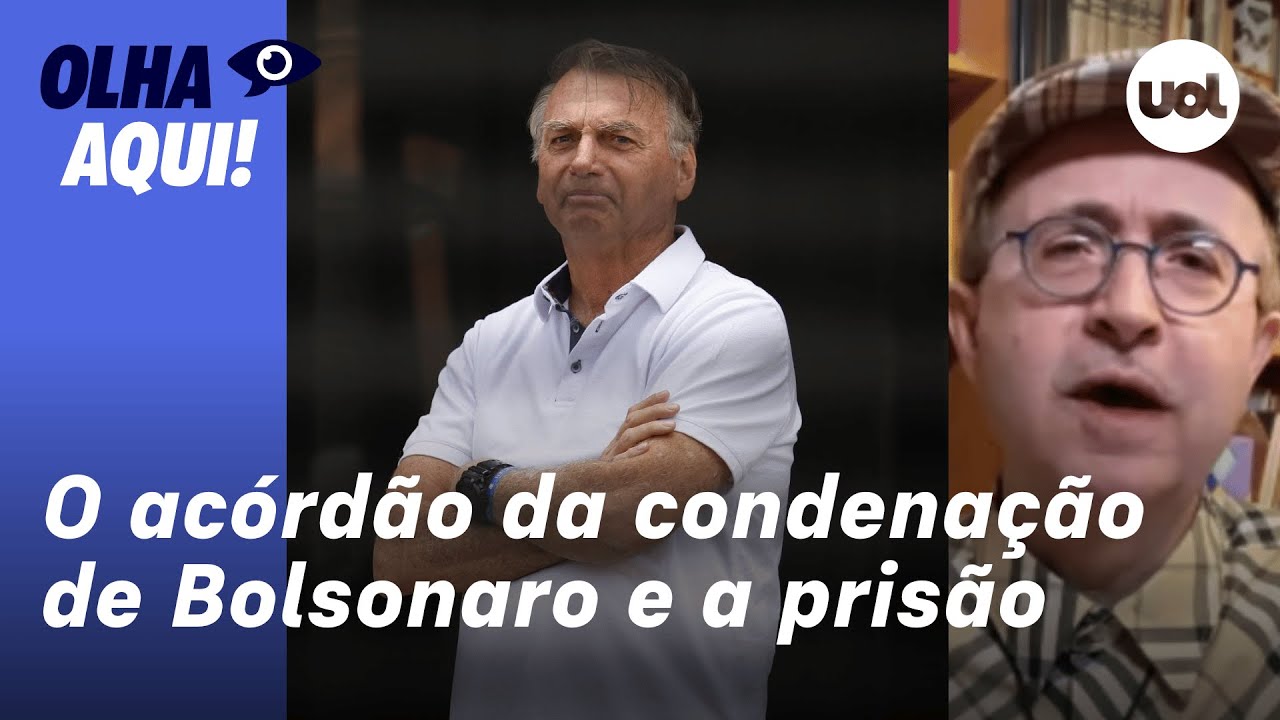 Reinaldo Publicado acordão da condenação de Bolsonaro prisão ainda neste ano é possível