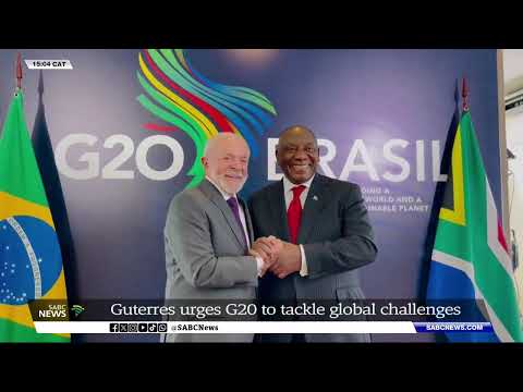 G20 Summit | UN chief António Guterres urges leaders to tackle global challenges