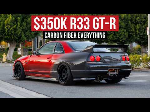 Garage Active Unveils First Full Carbon R33 GTR Build: Luxury meets Performance