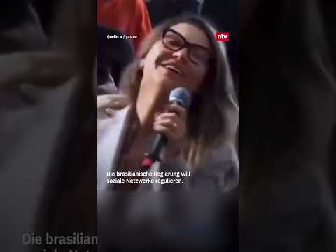 Brasiliens First Lady beleidigt Elon Musk vor laufenden Kameras | #ntv