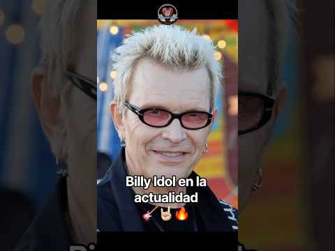 Así luce <strong>Billy</strong> Idol ícono de los 80s ahora 🤘🏻🔥 #rock #billyidol #now