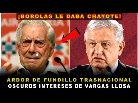 ¡DE NUEVO MARIO VARGAS LLOSA VS AMLO! DESCUBRE EL OSCURO PASADO DE ESTE FASCIST4, AMIGO DE BOROLAS