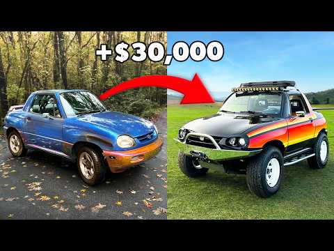 Restoring the Suzuki X90: A Remarkable Transformation Journey | Donut Media