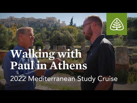 Walking with Paul in Athens: 2022 Mediterranean Study Cruise