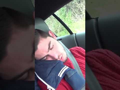 Never fall asleep in the car..