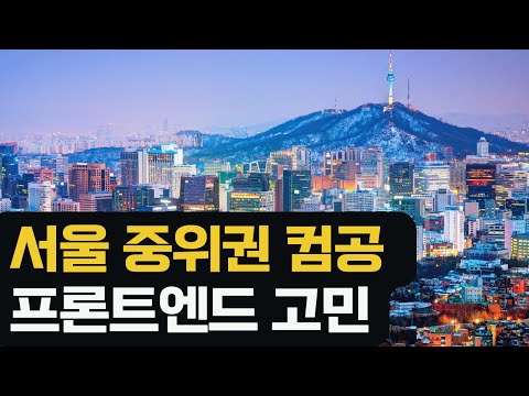 서울 중위권 컴공의 고민