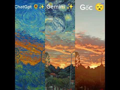 Bức ảnh ngẫu nhiên qua tay chat gpt và gemini... ✨