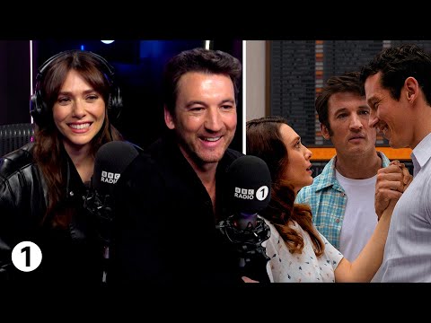 "You silly sausage!" Elizabeth Olsen and Miles Teller talk British phrases they don't understand...