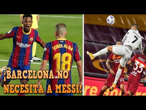 BARCELONA ASUSTA A EUROPA, YA TIENEN AL NUEVO MESSI | ASÍ FUE EL GOLAZO DE CR7 QUE SALVÓ A LA JUVE