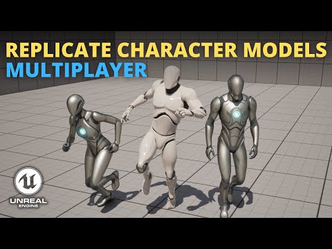 How to Replicate Character Models for Multiplayer in Unreal Engine 5