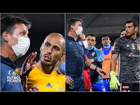 VERGONZOSO Pelea entre Siboldi y jugadores de Tigres tras el triunfo del Cruz Azul | Futbol Picante