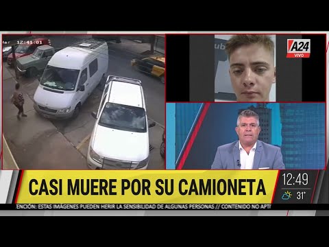 Mendoza: un hombre quiso evitar el robo de su camioneta y terminó en terapia intensivo