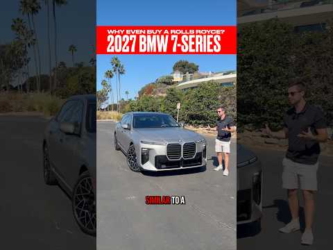 Why Even Buy a Rolls Royce When This 2027 BMW 7-Series Offers So Much??