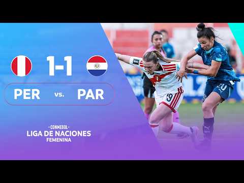 PERÚ vs. PARAGUAY | HIGHLIGHTS | CONMEBOL LIGA DE NACIONES FEMENINA