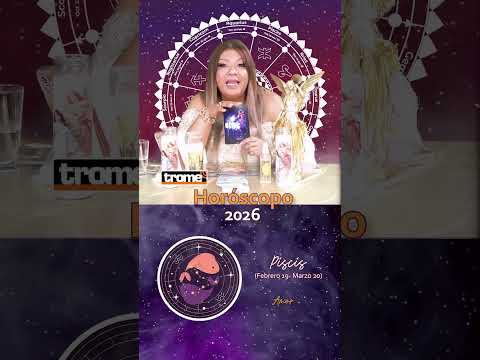 HORÓSCOPO PISCIS 2026 | PREDICCIONES 2026 | Soralla de los Ángeles #trome #horoscopo