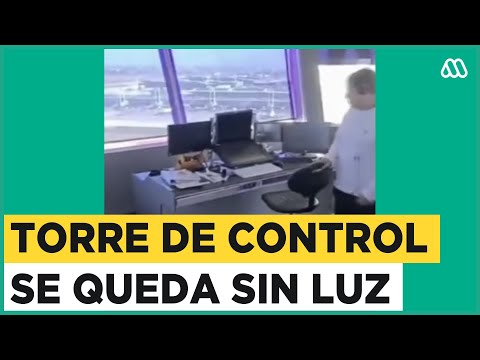 Torre de control del aeropuerto de Santiago se queda sin luz
