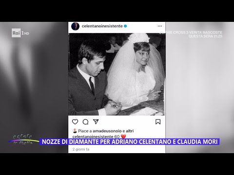 Nozze di diamante per Adriano Celentano e Claudia Mori - Estate in diretta 16/07/2024