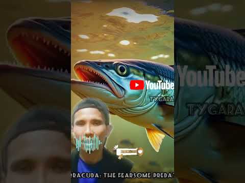 Barracuda : The Fearsome Predator of the Deep #barracudafish #shorts #sungaiamazon