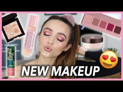 FULL FACE OF NEW MAKEUP | First Impressions