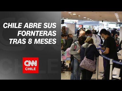 Entró en vigencia la apertura de fronteras en el Aeropuerto de Santiago