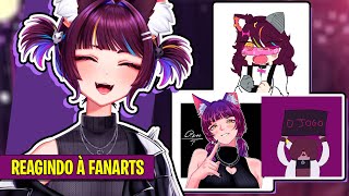 MII REAGINDO AS SUAS FANARTS PARTE 2!