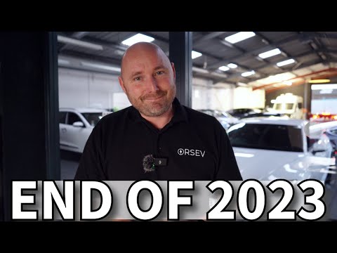 2023 Used Electric Car market stats - how is EV demand? Plus whole year solar savings revealed.