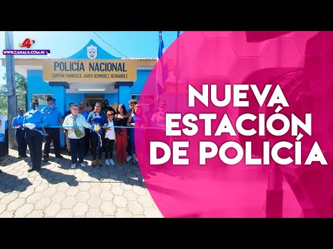 Comunidad Los Brasiles cuenta con nueva estación de policía