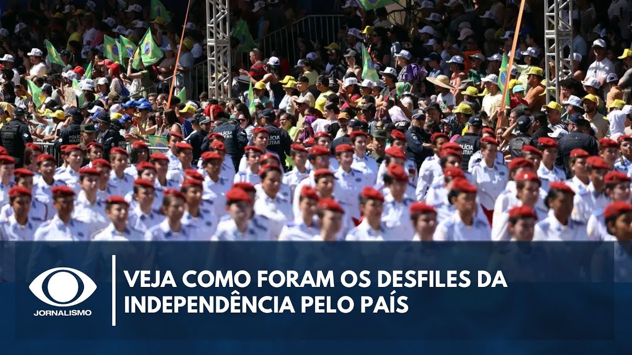 Veja como foram os desfiles da Independência pelo país | Band Jornalismo