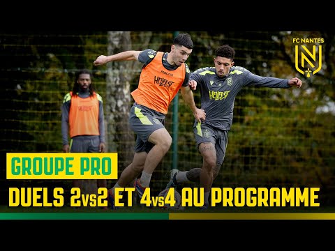 Entraînement : duels 2vs2 et 4vs4 au programme !